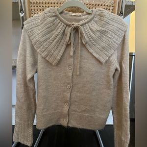 Mango tan sweater - size XS (worn once)